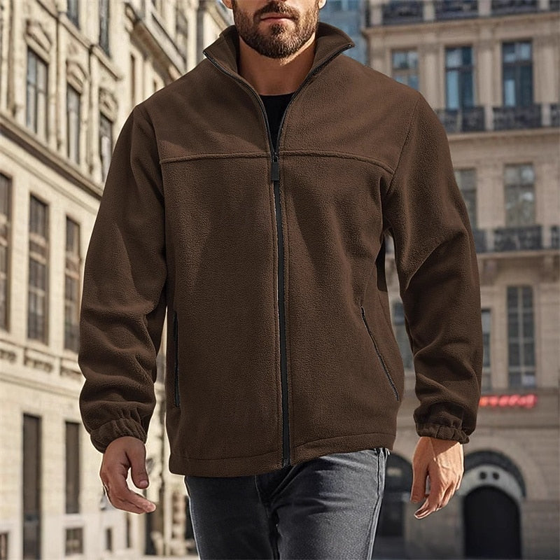 Fletcher | Stand Collar Full Zip Jacket