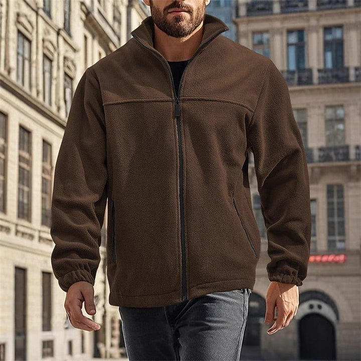 Fletcher | Stand Collar Full Zip Jacket