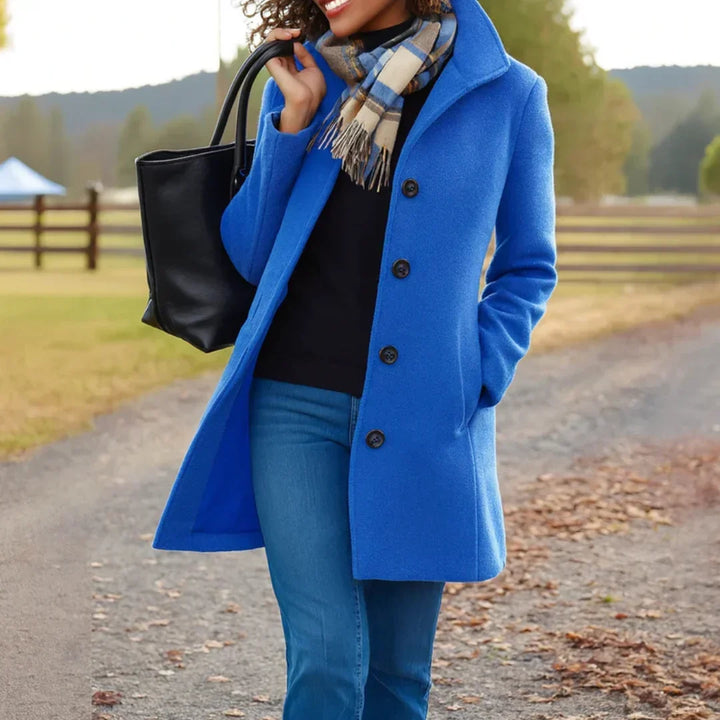 Heledd | Notch-Lapel Elegant Timeless Coat