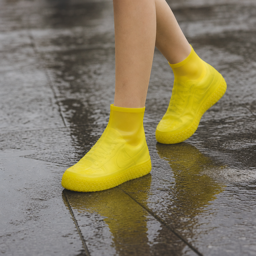 Callie | Unisex Overshoes with Textured Sole and Opening