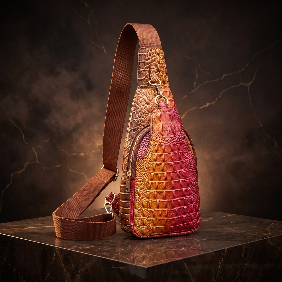 Everly | Women's Sling Bag with Zipper and Strap