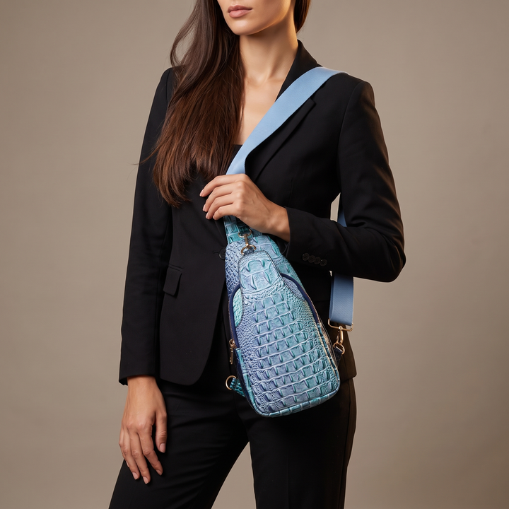 Everly | Women's Sling Bag with Zipper and Strap