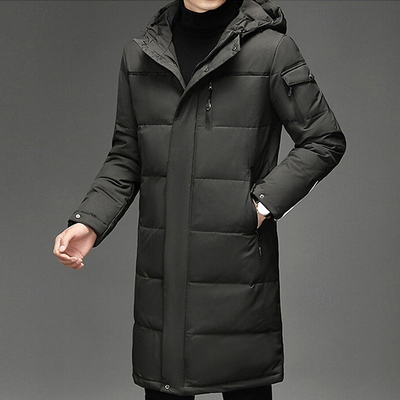 Rupert | Quilted Long Winter Coat