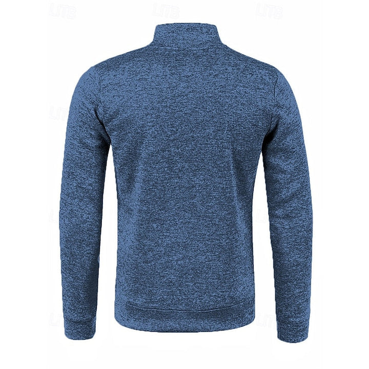 Caleb | Full Zip Standing Collar Jacket