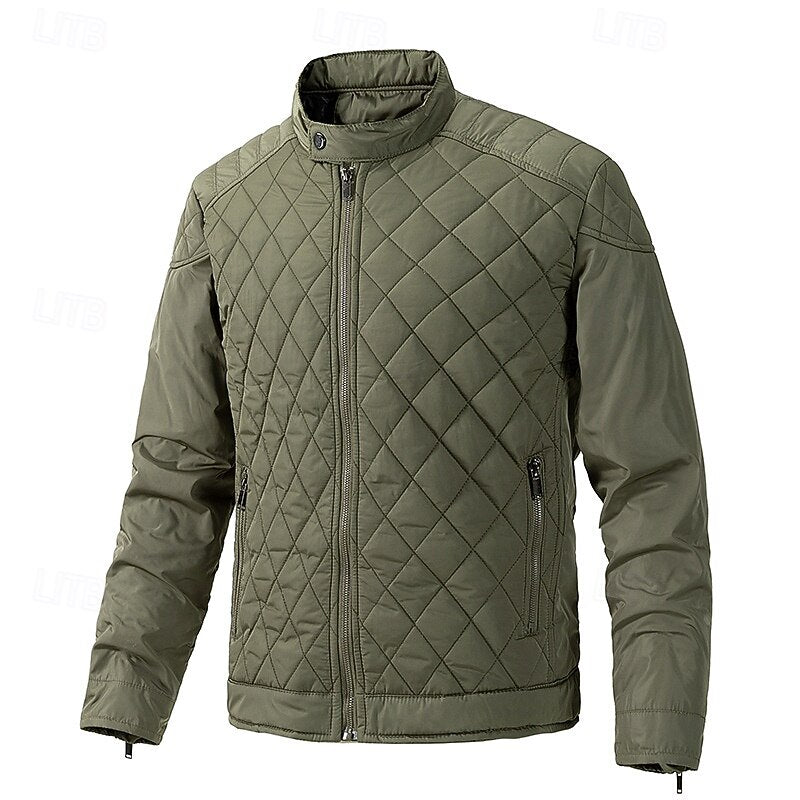 Ashton | Quilted Jacket with Stand-Up Collar