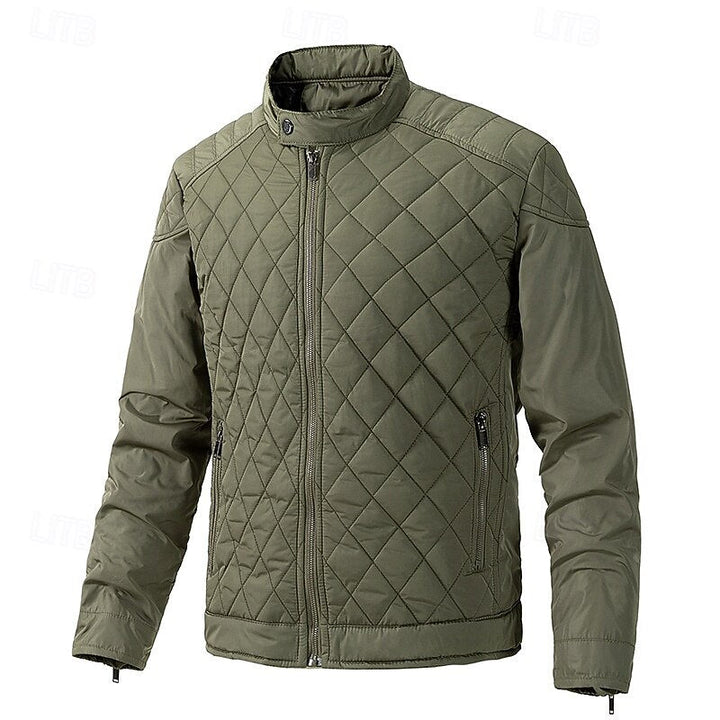 Ashton | Quilted Jacket with Stand-Up Collar