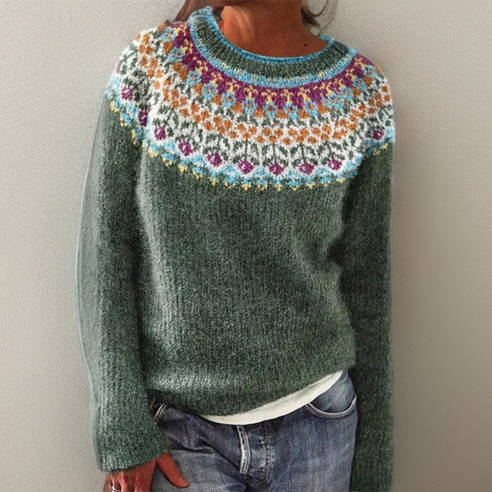 Jasmina | Beautiful Vintage-Style Sweater
