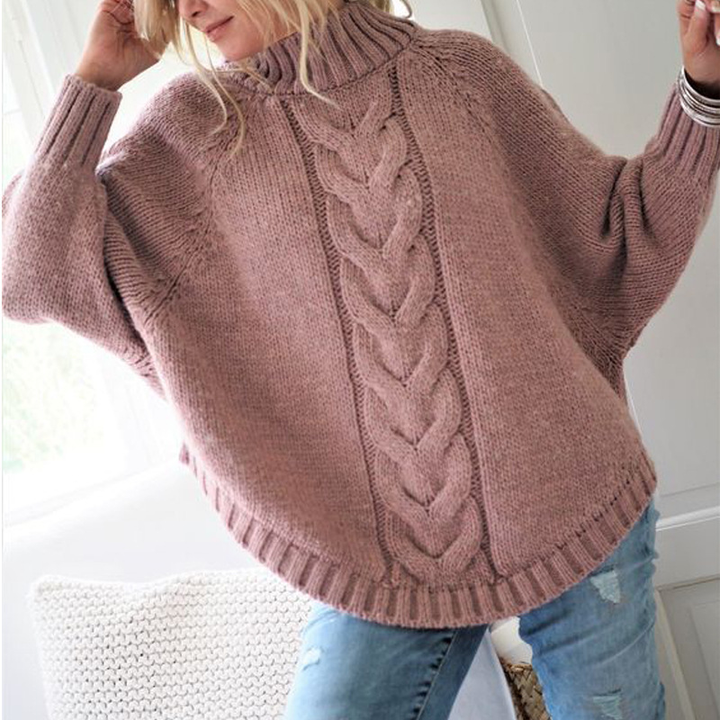 Heidi - Comfortable Vintage Cable Sweater