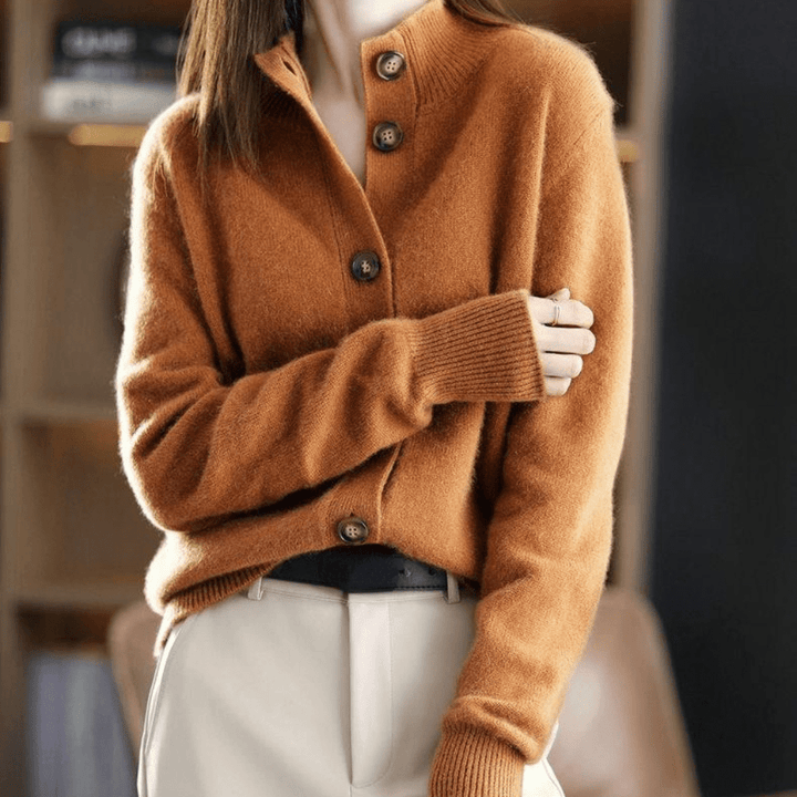 Anita - Cashmere Knitted Cardigan