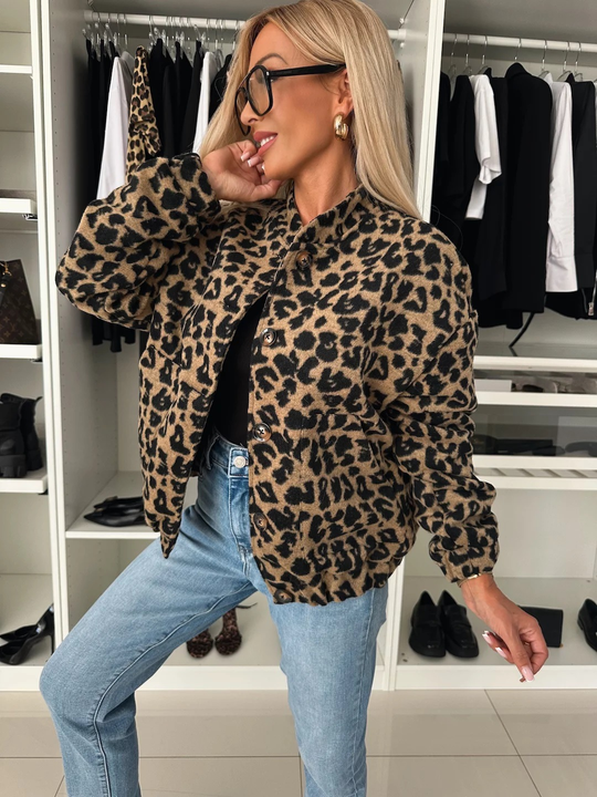 Elodie | Stylish Lion-Colored Jacket