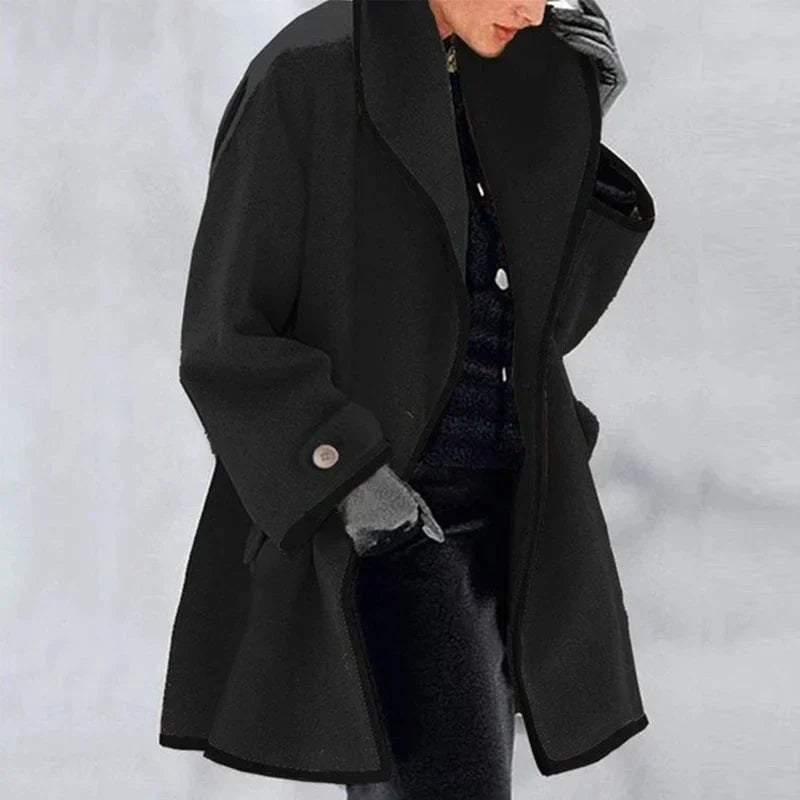 Iratxe | Oversized Long Sleek Trenchcoat