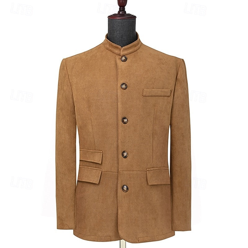 Vincent | Soft Stand-Up Collar Jacket