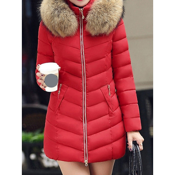 Gwendolyn | Quilted Winter Parka with Hood
