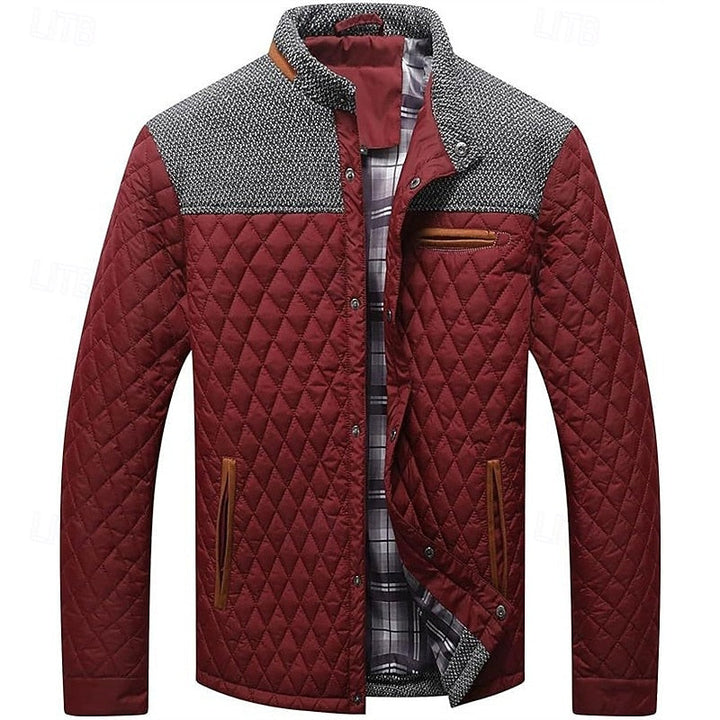 Hayes | Quilted Jacket with Stand-up Collar