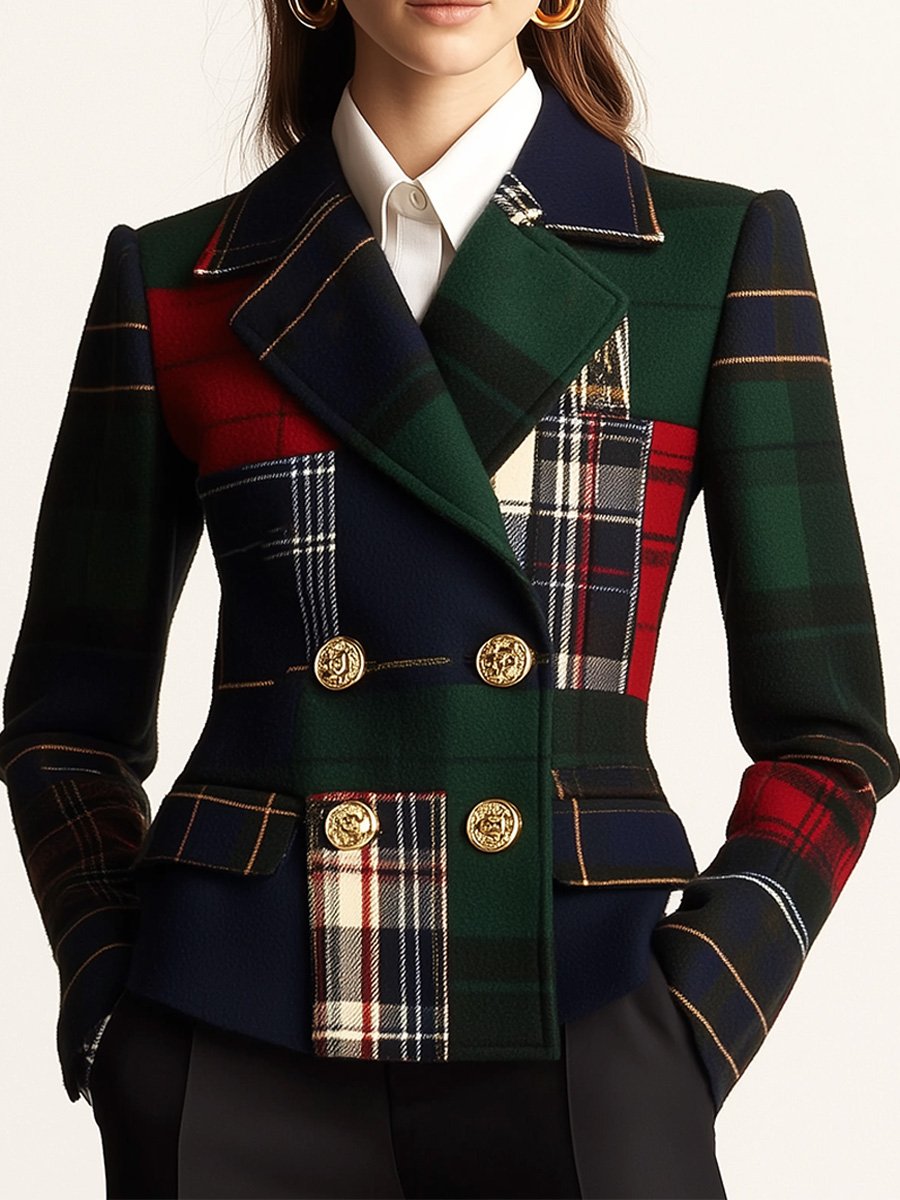 TRISHA – CUSTOM-MADE PATCHWORK BLAZER