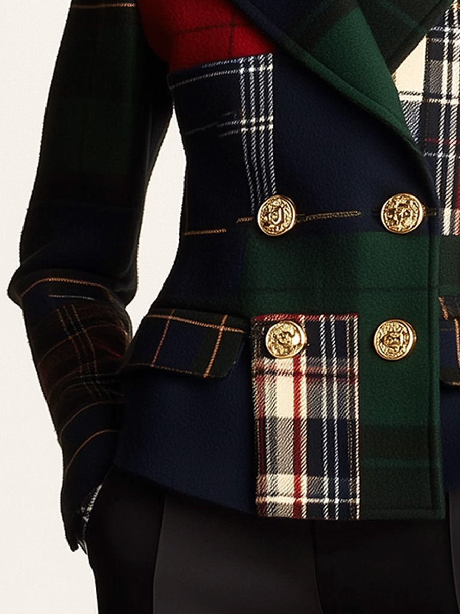 TRISHA – CUSTOM-MADE PATCHWORK BLAZER