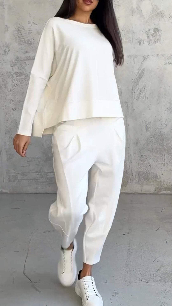 Rosalie | Lounge Set with Long Sleeve Top and Trousers