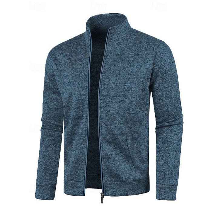 Caleb | Full Zip Standing Collar Jacket