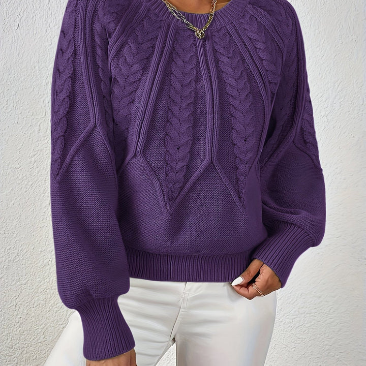 Katarina | Ribbed Short Poised Sweater
