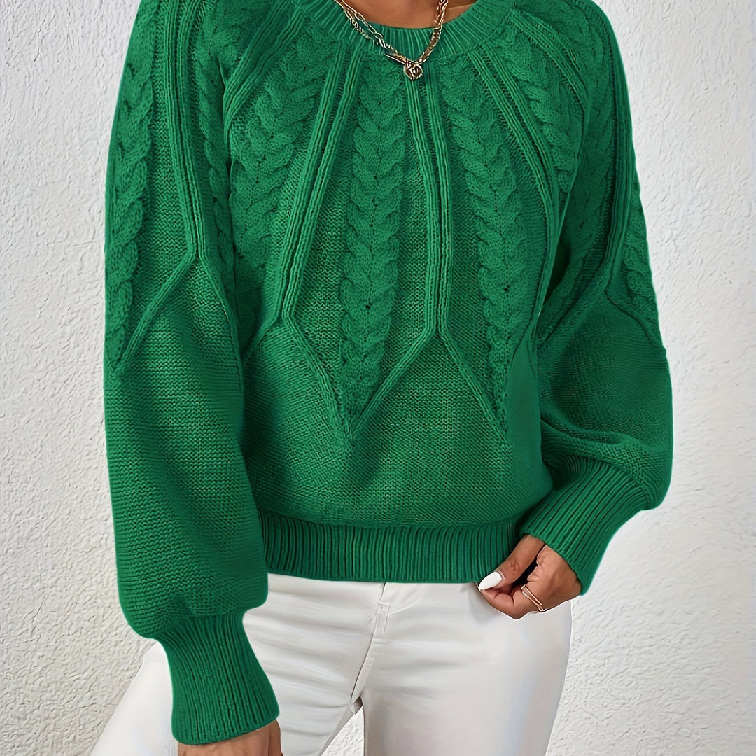 Katarina | Ribbed Short Poised Sweater