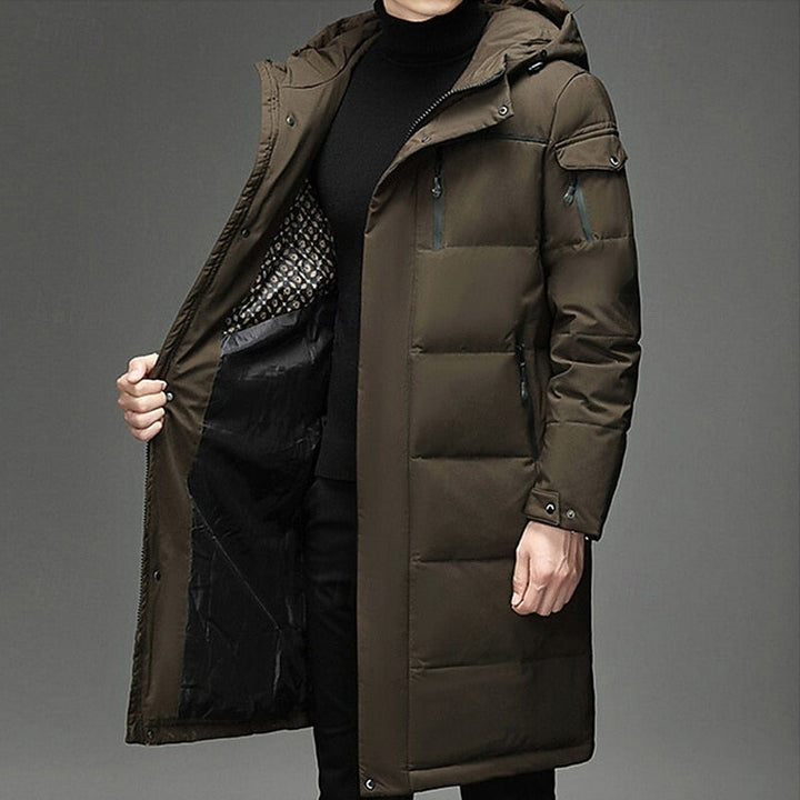 Rupert | Quilted Long Winter Coat
