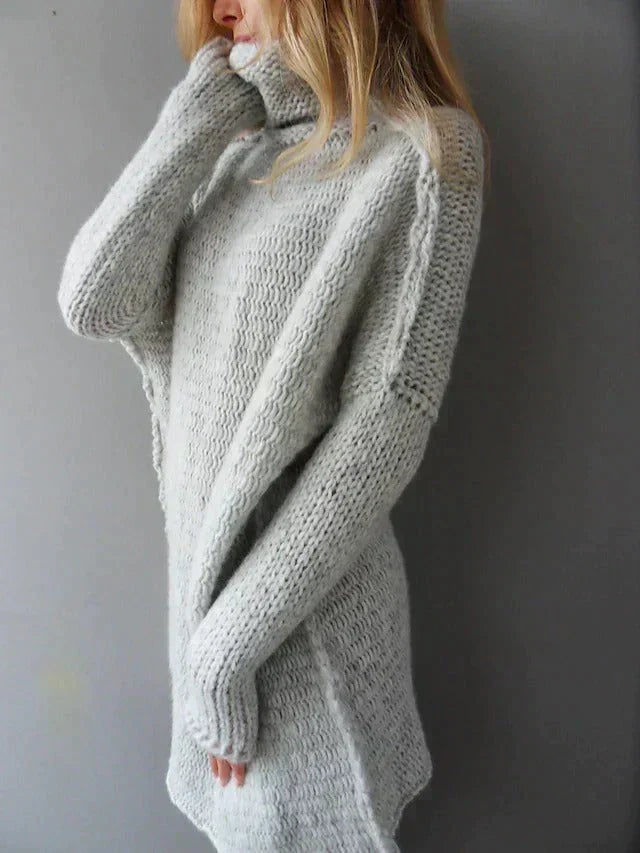 Emma - Gray Sweater for Women in Plus Sizes