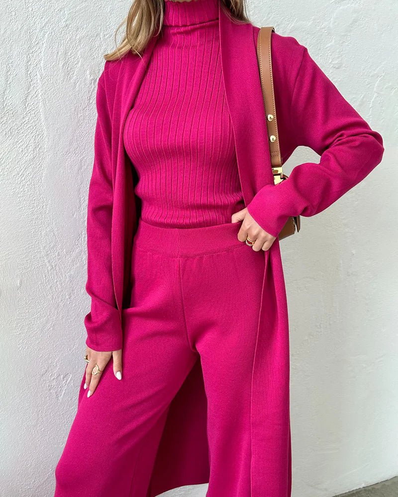 Violet | Three-Piece Set with Versatile Style and Coordinated Design