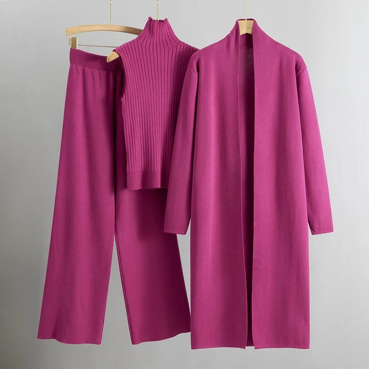 Violet | Three-Piece Set with Versatile Style and Coordinated Design