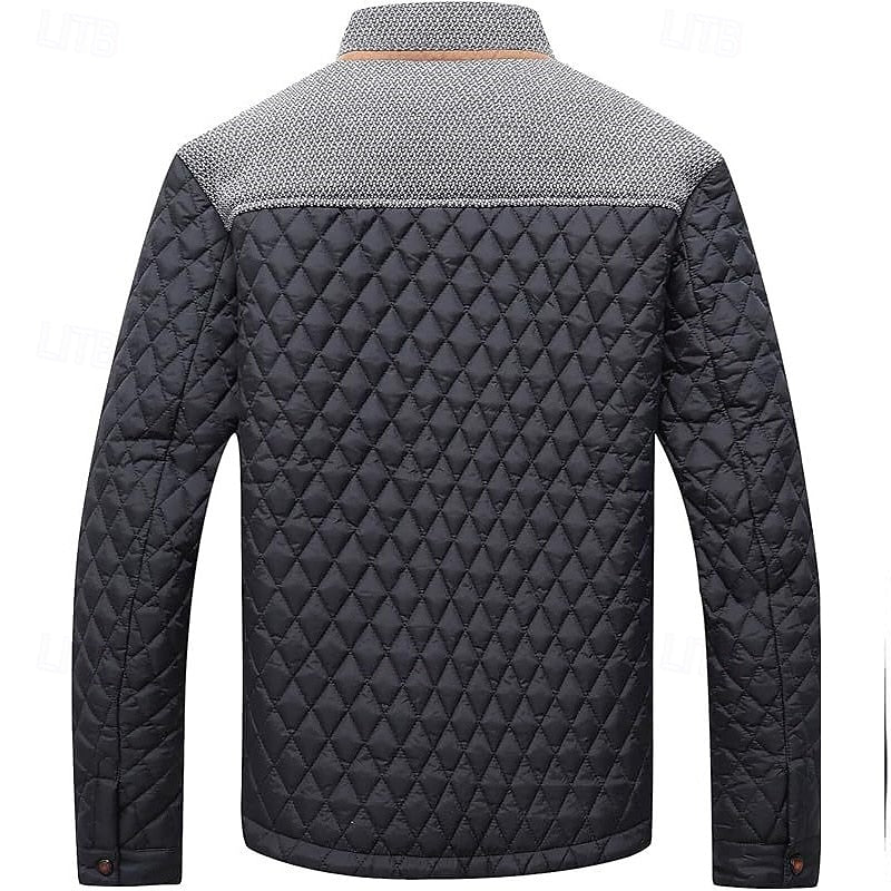 Hayes | Quilted Jacket with Stand-up Collar