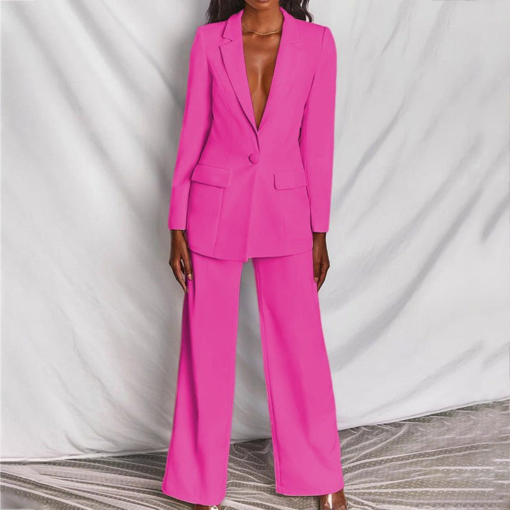 Marlowe | Blazer and Trousers Set with Tailored Fit and Versatile Style