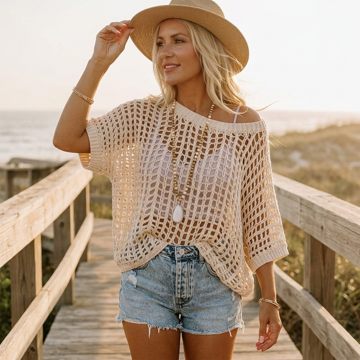 Aerela – Lightweight Open Knit Sweater