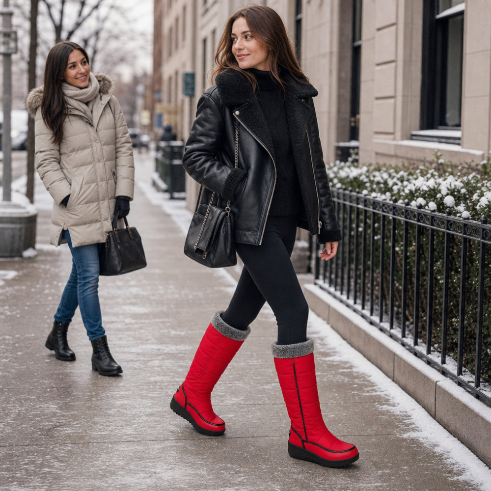 Allison | Women's Tall Boots with Side Zipper
