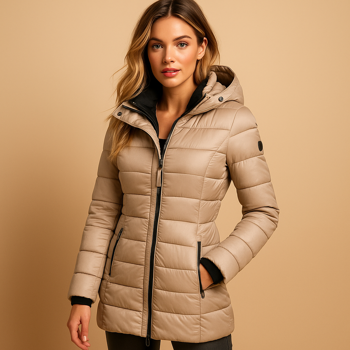 LUCIA – INSULATED WINTER JACKET WITH HOOD