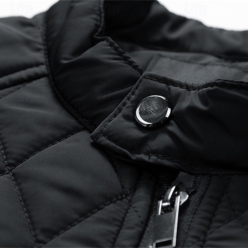 Ashton | Quilted Jacket with Stand-Up Collar