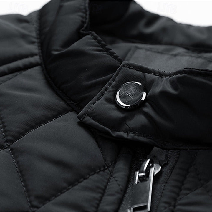Ashton | Quilted Jacket with Stand-Up Collar