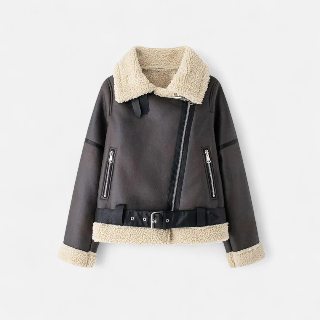 Lilla | Structured Belt Made of Decomposed Leather