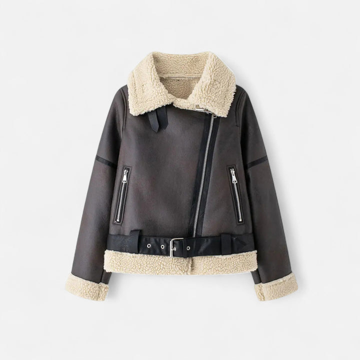 Lilla | Structured Belt Made of Decomposed Leather