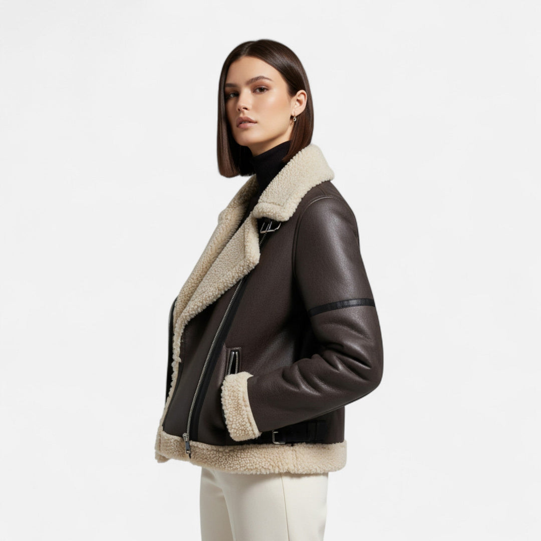 Lilla | Structured Belt Made of Decomposed Leather