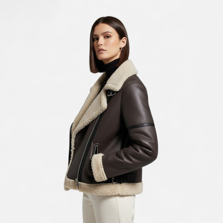 Lilla | Structured Belt Made of Decomposed Leather