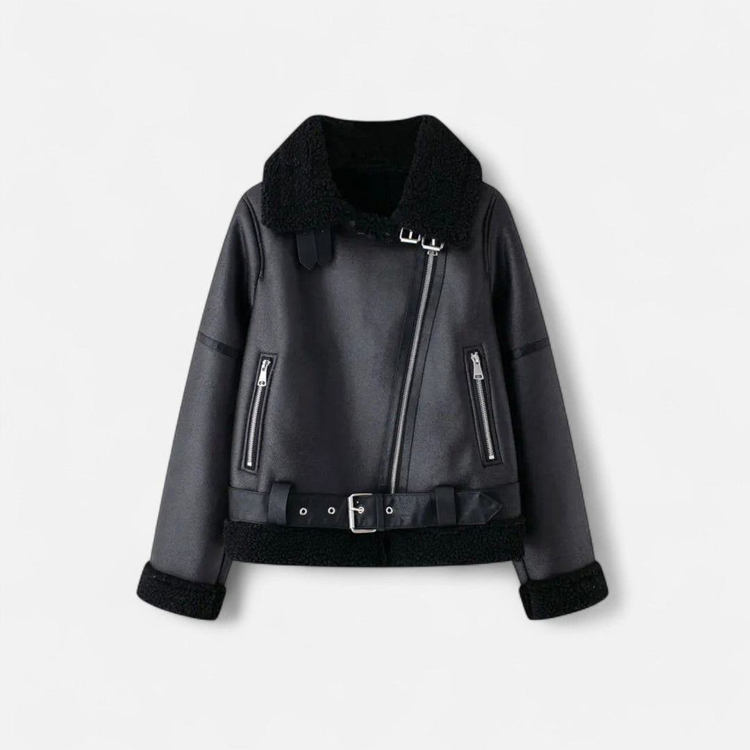 Lilla | Structured Belt Made of Decomposed Leather