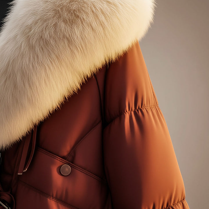 Ljubica | Wrapped Belted Puffer Jacket