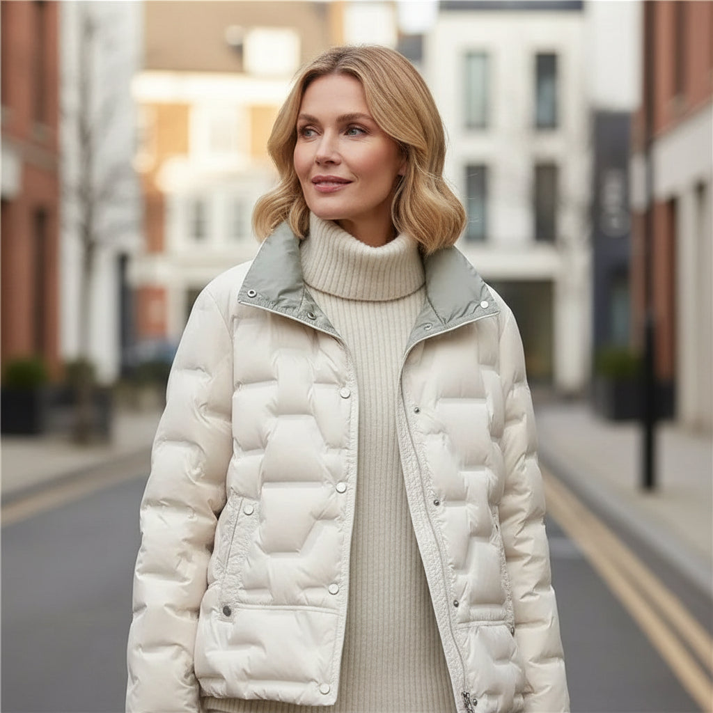 Margit | Padded High-Collar Excellent Puffer Jacket