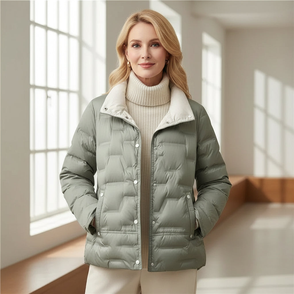 Margit | Padded High-Collar Excellent Puffer Jacket