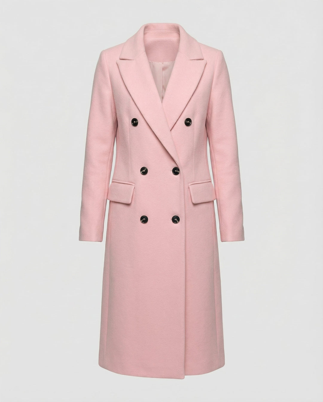 Melis | Chic Trench Coat with Notch Lapel and Hood
