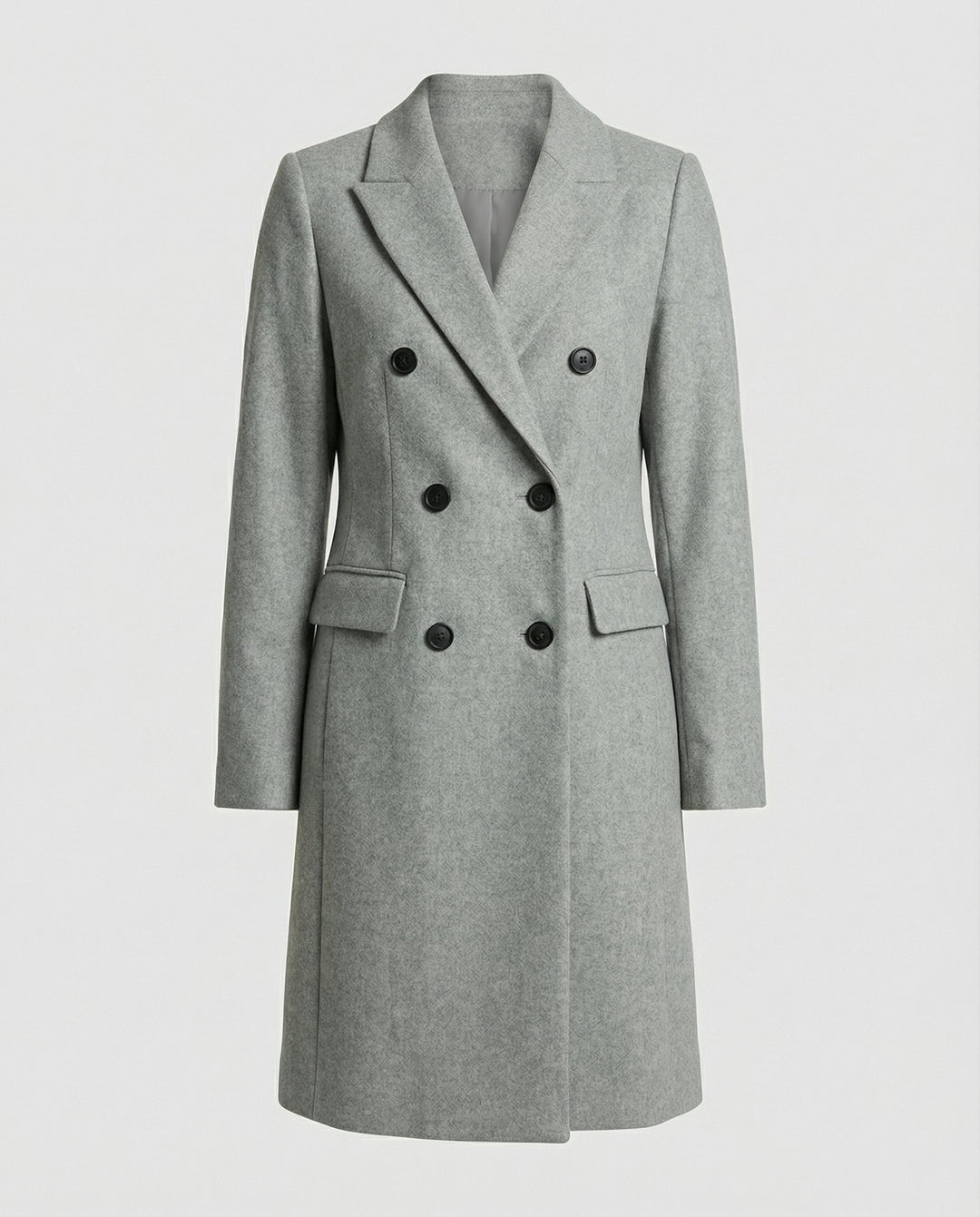 Melis | Chic Trench Coat with Notch Lapel and Hood