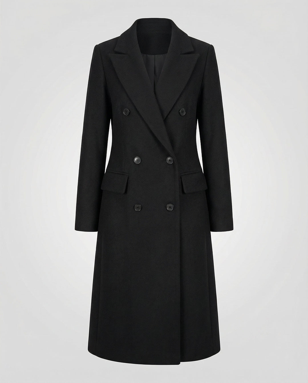 Melis | Chic Trench Coat with Notch Lapel and Hood