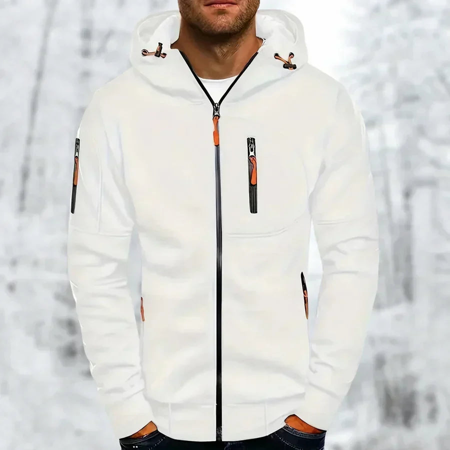 | Versatile Comfort Zip Hoodie