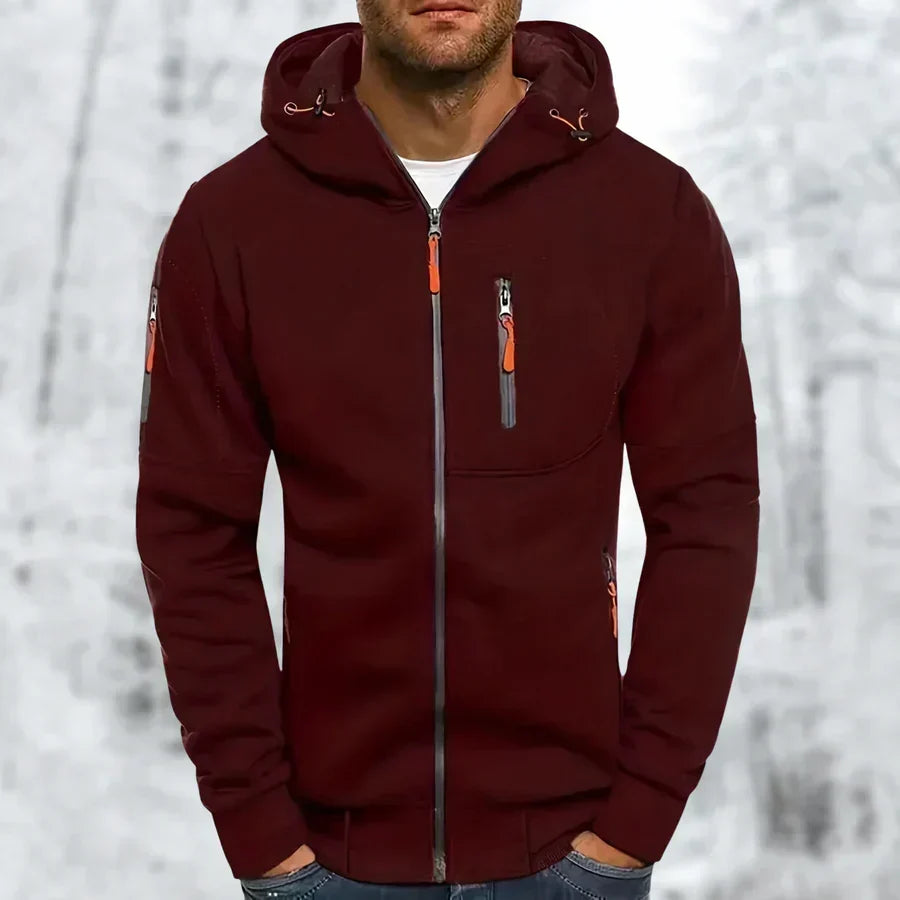 | Versatile Comfort Zip Hoodie