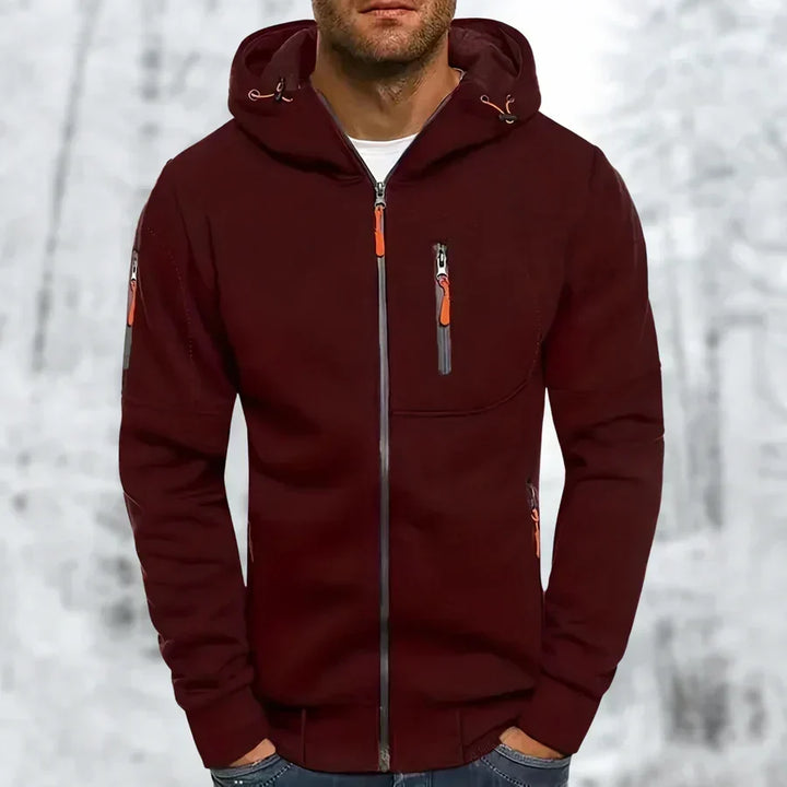 | Versatile Comfort Zip Hoodie
