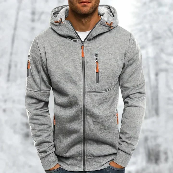 | Versatile Comfort Zip Hoodie